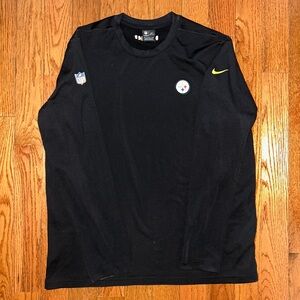 Pittsburgh Steelers Nike Dri-Fit OnField LS Shirt Size XL